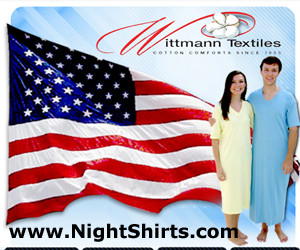 Sleepware Made in USA by Wittmann Textiles